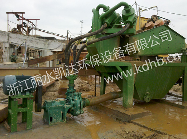 打樁泥漿細砂回收（shōu）